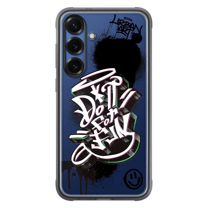 SAMSUNG - Carcasa Flipsuit Color Negro Galaxy S25+
