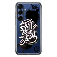 SAMSUNG - Carcasa Flipsuit Color Negro Galaxy S25+