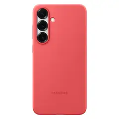 SAMSUNG - Carcasa de Silicona Color Rojo Galaxy S25+