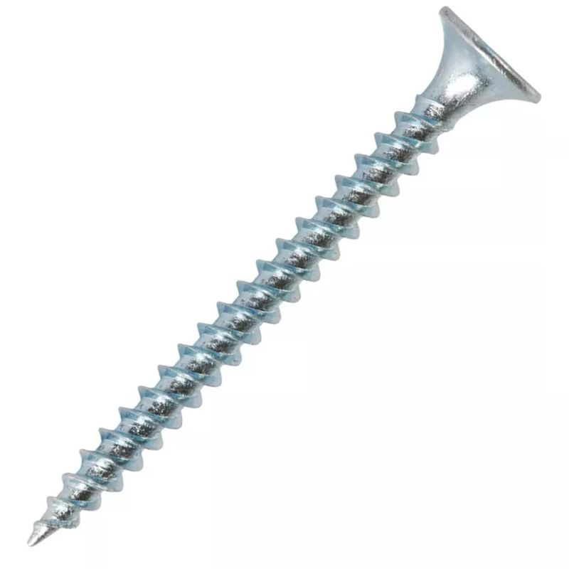GENERICO - Tornillo Volcanita Punta Fina 6x1 1/4 Zinc 100 unds