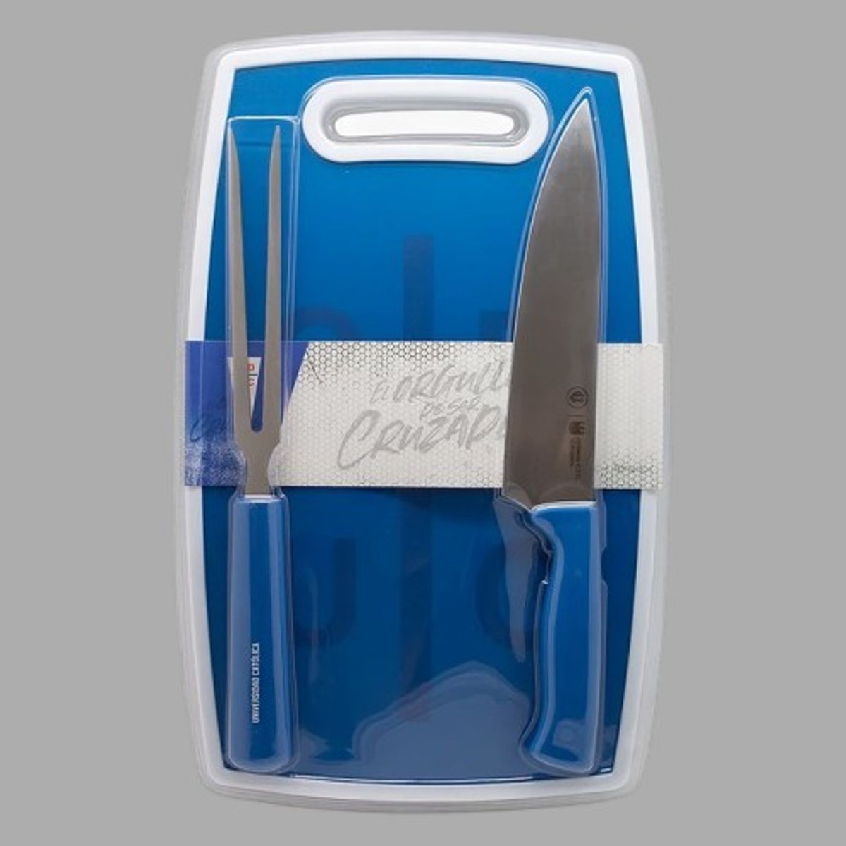 OEM - SET TABLA + CUCHILLO + TENEDOR U CATOLICA