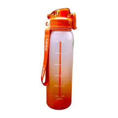 KEEP - Botella Medidas Rubber 1 Litro Amarillo