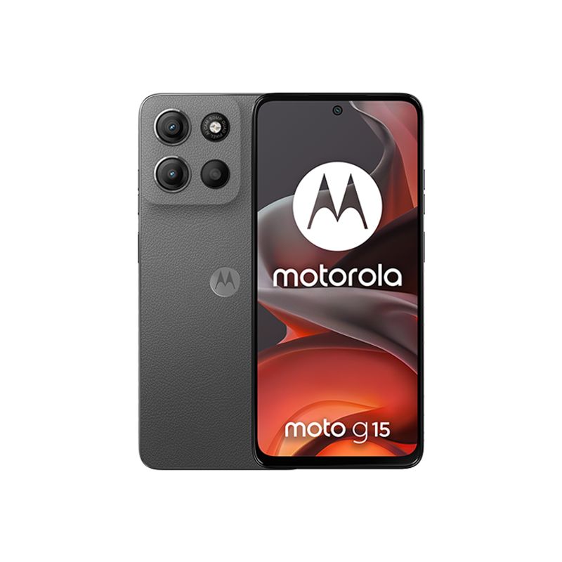 MOTOROLA - Celular Motorola Moto G15 128GB Gris Liberado