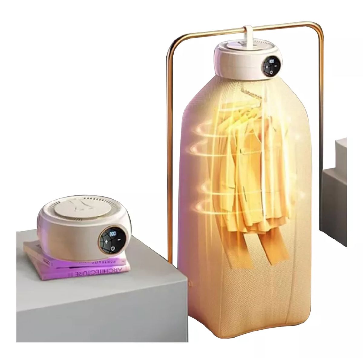 BLUEDREAMER - Secador Ropa Portatil Tendederos Ropa Capacidad Carga 10kg