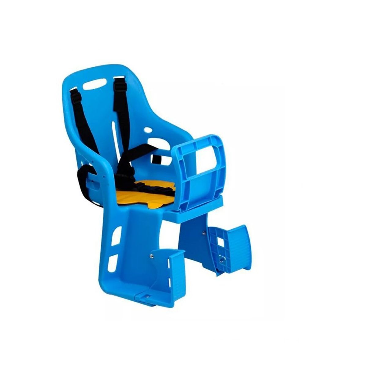 GENERICO - Silla Asiento Porta Bebes Y Niños En Bicicleta Max 30 K Blue