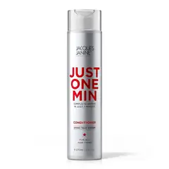 JACQUES JANINE - Acondicionador Hidratante y Reparador Cabello Suave y Brillante Just One Minute 270ml
