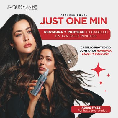 Imagen 2 del producto Acondicionador Just One Minute 270ml Brillo y AntiFrizz