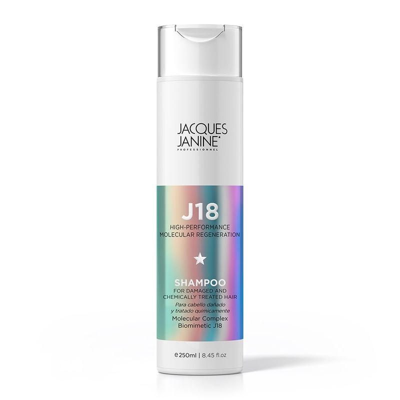 JACQUES JANINE - Shampoo Reparación Molecular Restaura y Fortalece el Cabello J18 Jacques Janine 250ml