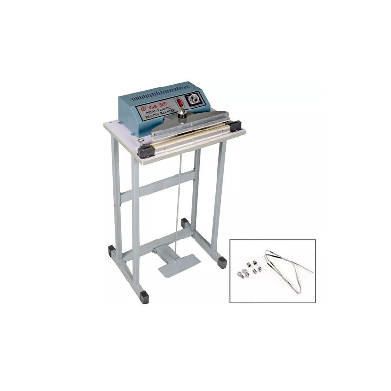 GENERICO - Selladora De Bolsas 50cm De Pie Con Pedestal Blue