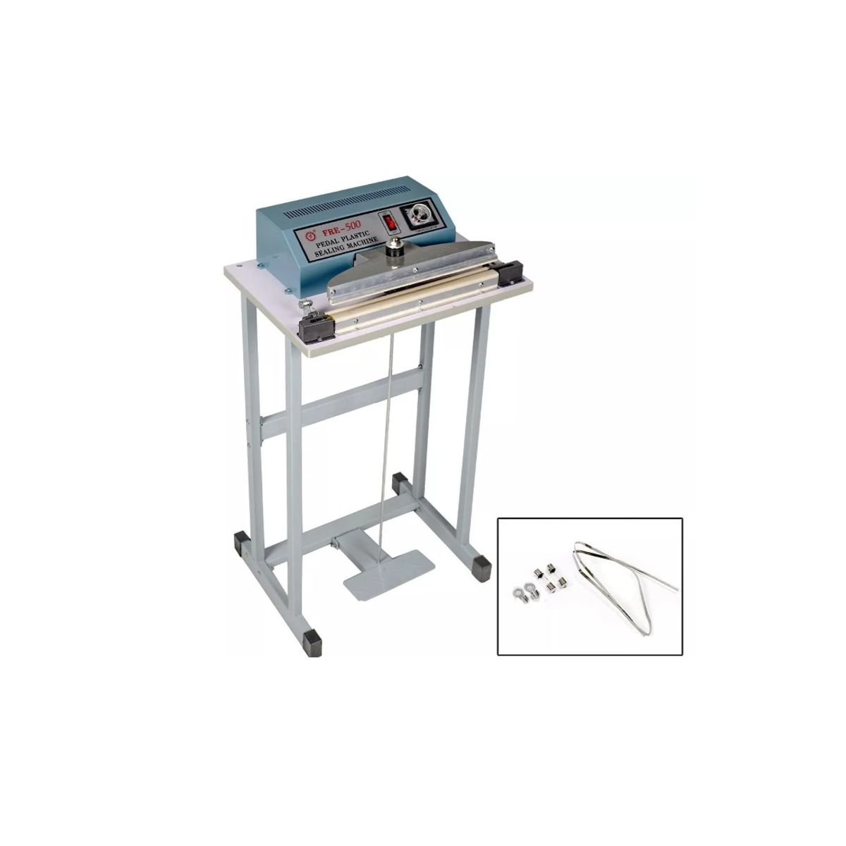 GENERICO - Selladora De Bolsas 50cm De Pie Con Pedestal