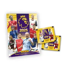 PANINI - ÁLBUM TAPA BLANDA PREMIER LEAGUE 2025 + 10 SOBRES