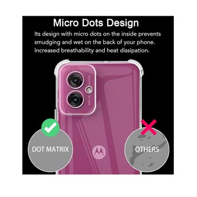 Imagen 2 del producto Carcasas Transparente Reforzado Para Motorola G55