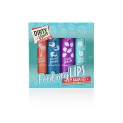 DIRTY WORKS - Balsamo Labial Lip Balm Set 4