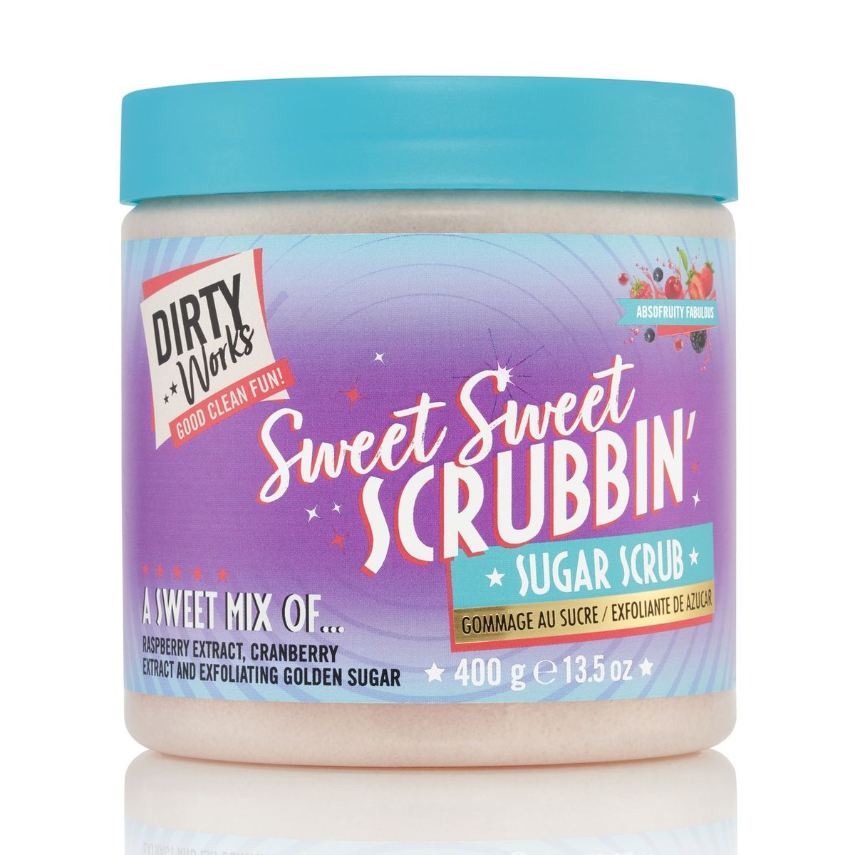DIRTY WORKS - EXFOLIANTE FRUIT SUGAR SCRUB 400ML