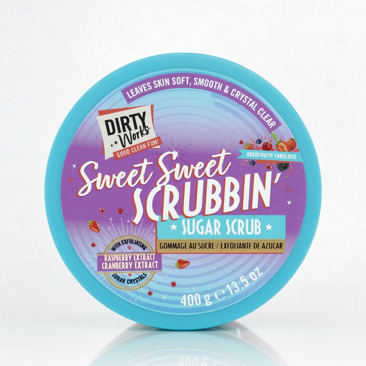 DIRTY WORKS - EXFOLIANTE FRUIT SUGAR SCRUB 400ML