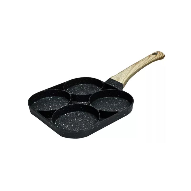 GENERICO - Sartén Multiusos 4 Divisiones P/huevos Hamburguesas Hot Cake