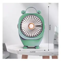 IRM - Ventilador Mini De Mano Y Mesa Recargable Usb