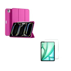 JOIGO - Funda Lamina Smart Cover Para iPad Pro 13 M4 2024 Fucsia