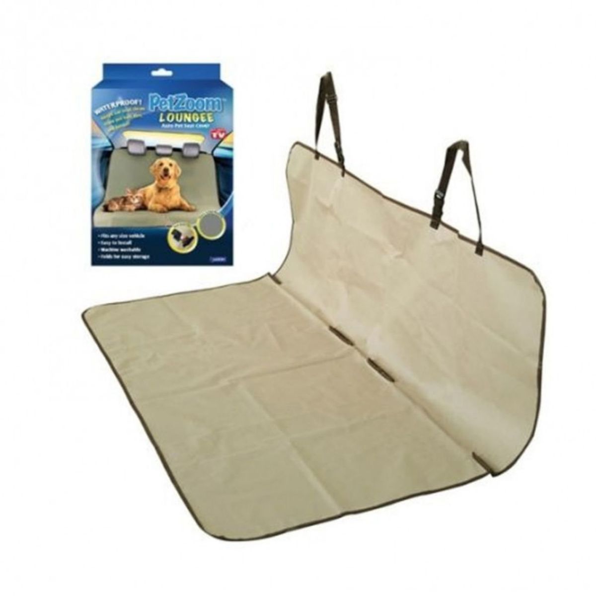 MOVI - FUNDA PROTECTORA PARA ASIENTO TRASERO DE COCHE PARA MASCOTAS