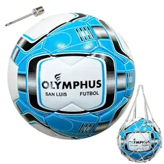 OLYMPHUS - Balon Futbol N5 Oficial San Luis Thermo Sellado Pro