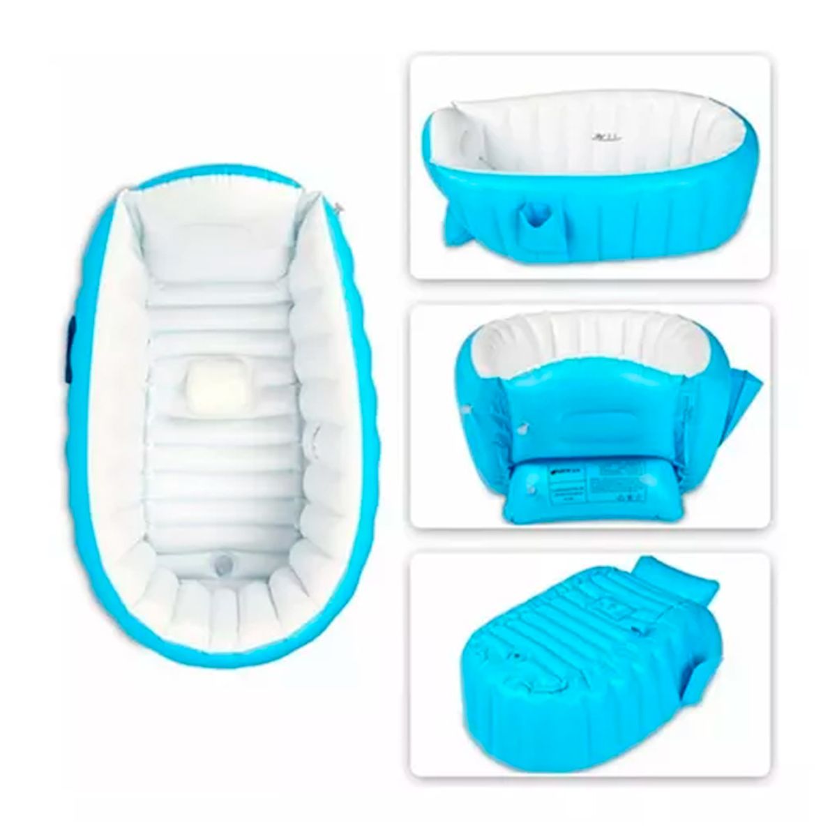 IRM - Tina Inflable Portátil Para bebé Bañera de Niños Pequeños