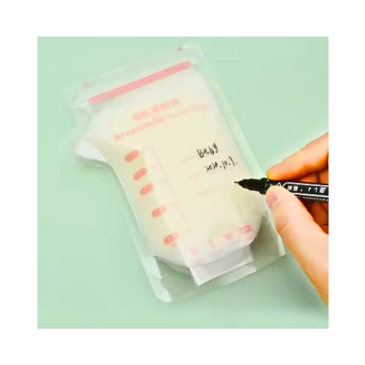 GENERICO - Pack 30 Bolsas Almacenamiento Leche Materna 250ml