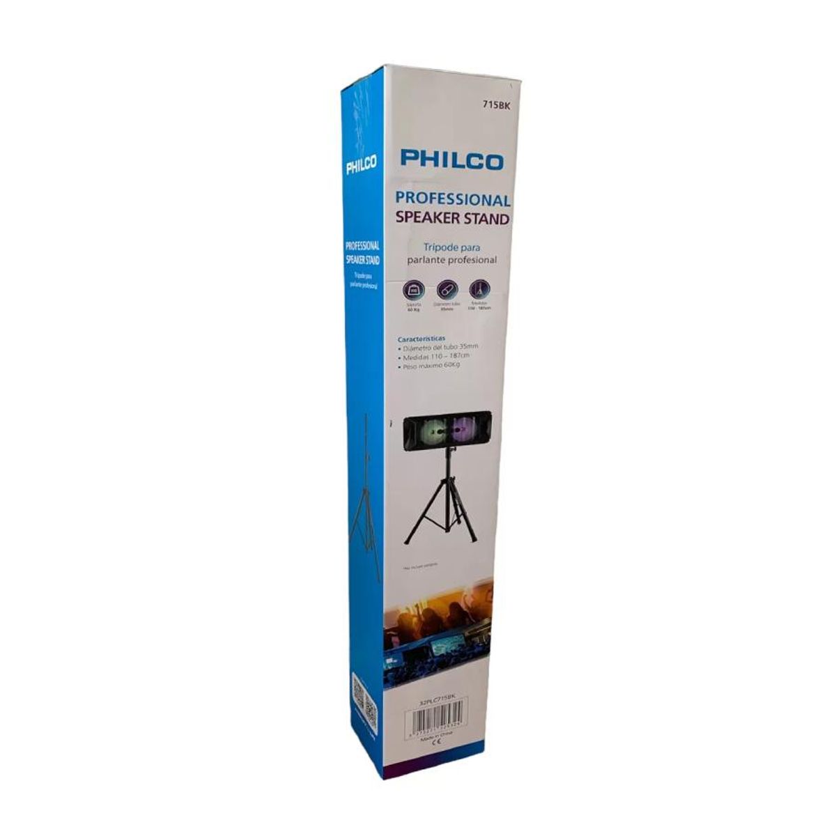 PHILCO - Tripode Para Parlante Philco 18 Mt Negro - Negro