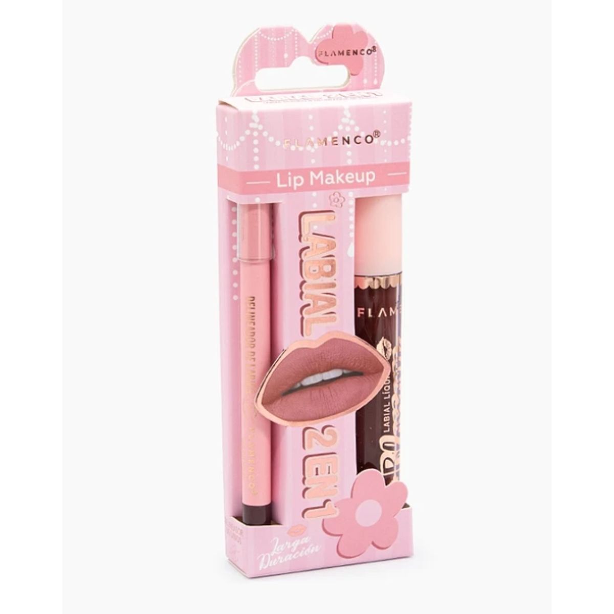 LIKE SHOP - Labial Liquido Matte Más Delineador De Labios 2 En 1 MB1230 Pack 09