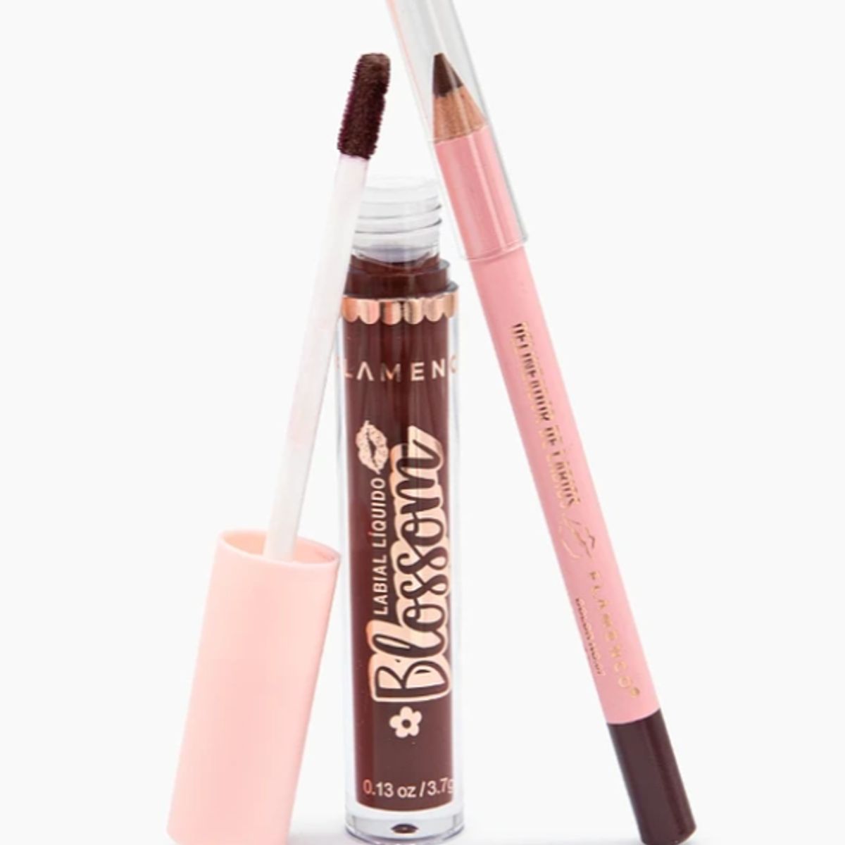 LIKE SHOP - Labial Liquido Matte Más Delineador De Labios 2 En 1 MB1230 Pack 09