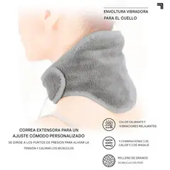 IRM - Almohadilla térmica USB para el cuello función masaje cervical