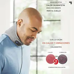 IRM - Almohadilla térmica USB para el cuello función masaje cervical