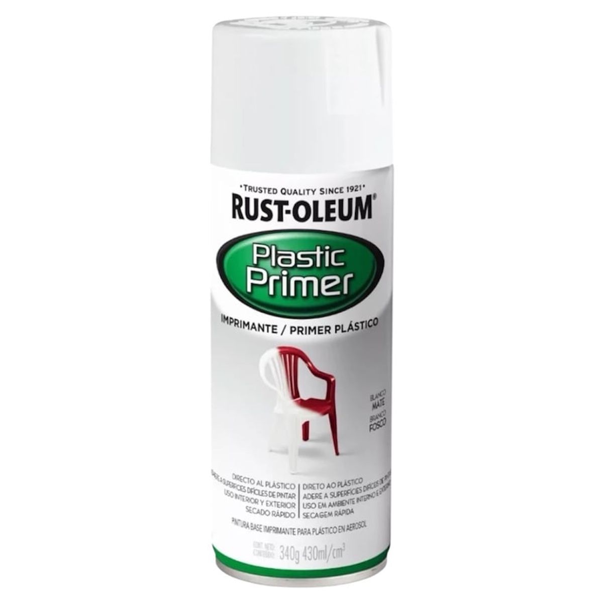 RUST OLEUM - Primer Pintura Base Para Plásticos 430ml