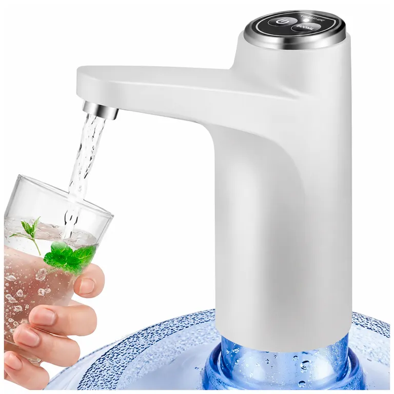 IRM Bomba dispensadora de agua bidón portátil USB recargable
