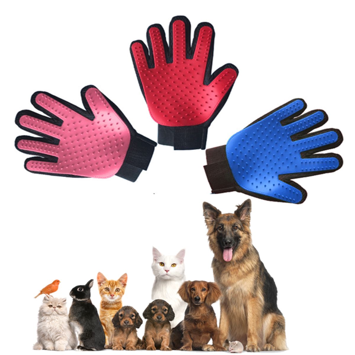 MASCO TODO - Guante Saca Pelos Pelusas Mascotas Perros Y Gatos