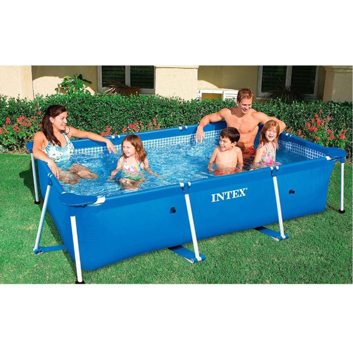 INTEX - Piscina Estructural Rectangular Intex De 300cm X 200cm 3834 L