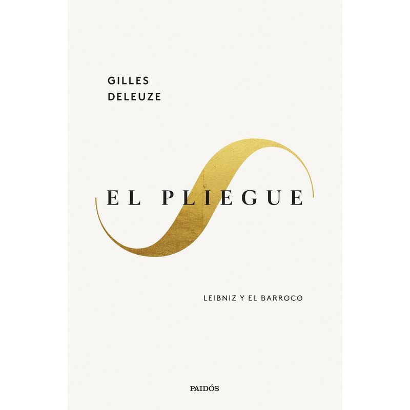 PAIDOS - Libro El pliegue - Gilles Deleuze