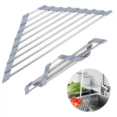 GENERICO - Gris Escurridor de Platos Plegable para Cocina 4116cm
