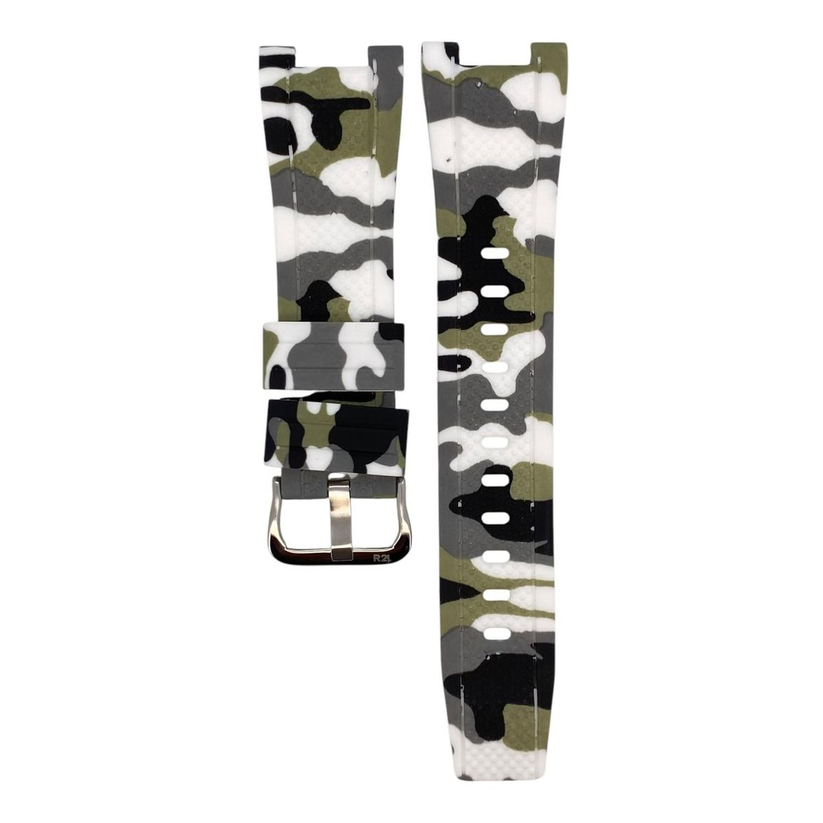 R24 - Correa Reloj Caucho R24 Camuflaje Para G-Shock GST