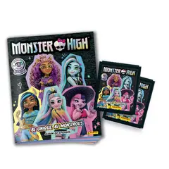 PANINI CHILE - ÁLBUM MONSTER HIGH BE UNIQUE , BE MONSTROUS + 10 SOBRES