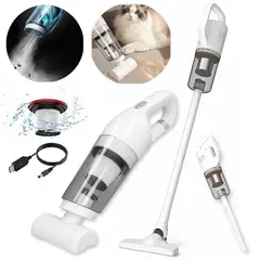 LINE - Aspiradora De Mano Inalámbrica Recargable Potente 120W USB Portátil
