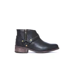 GIANI DAFIRENZE - Botin Mujer De Cuero Margot Negro C8