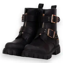 PILLIN - Bota NiñaPZB303-25NEG - Negro