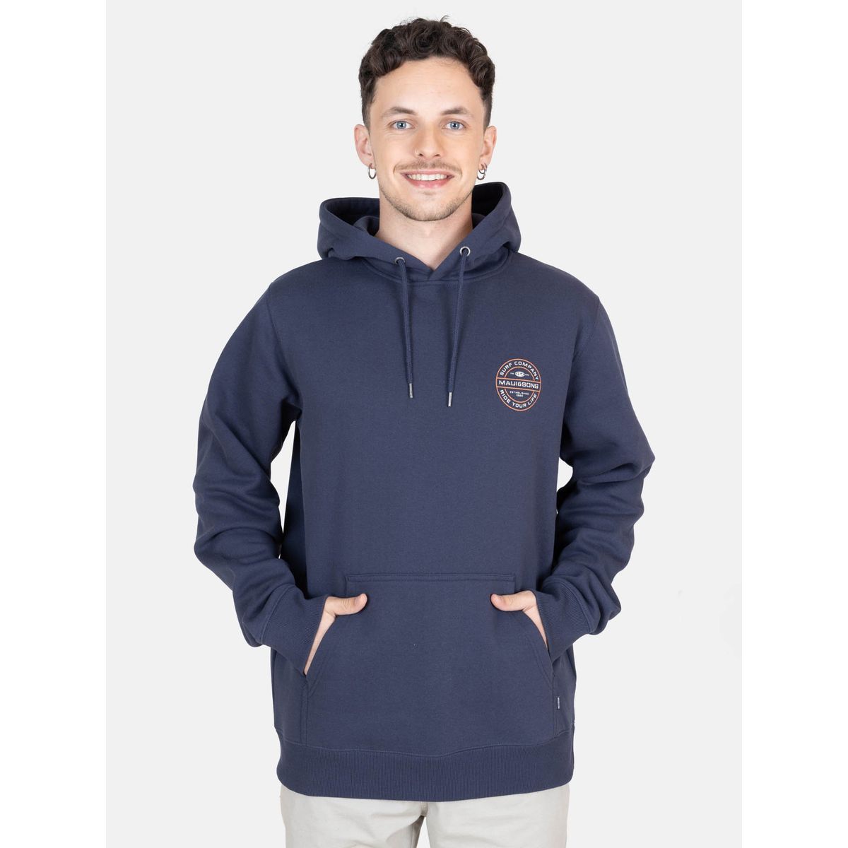 MAUI AND SONS - Poleron Canguro Flip Azul Hombre Maui And Sons - Azul