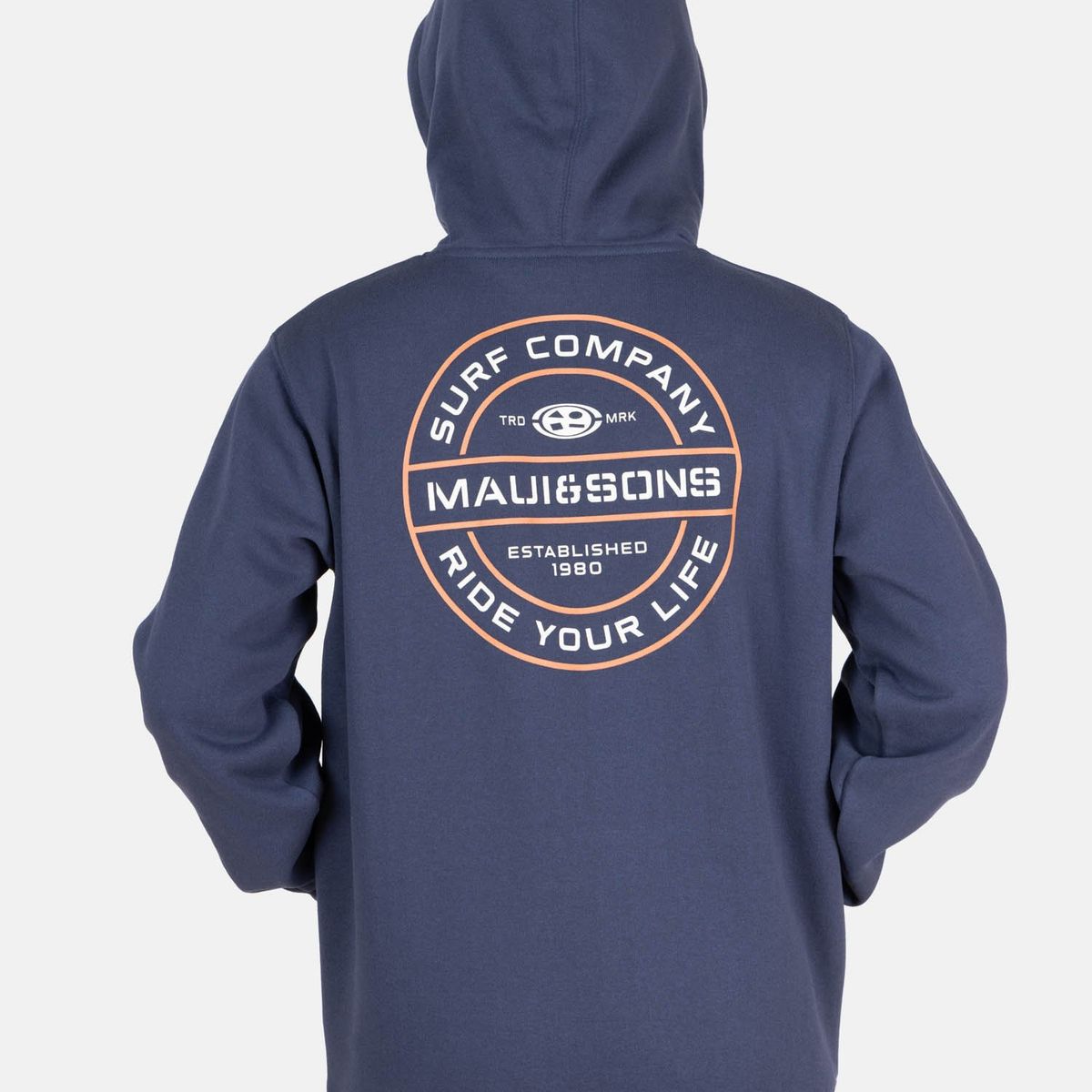 MAUI AND SONS - Poleron Canguro Flip Azul Hombre Maui And Sons - Azul