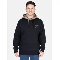 MAUI AND SONS - Poleron Canguro Waves Negro Hombre - Negro