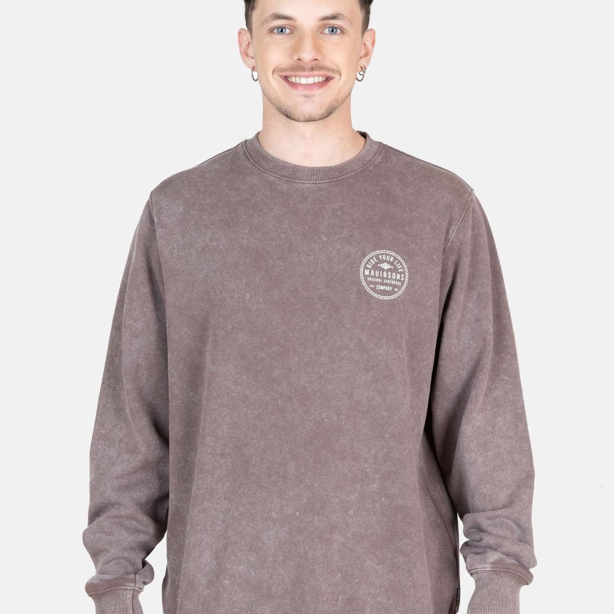 MAUI AND SONS - Poleron CR Coconut Café Hombre Maui And Sons - Café