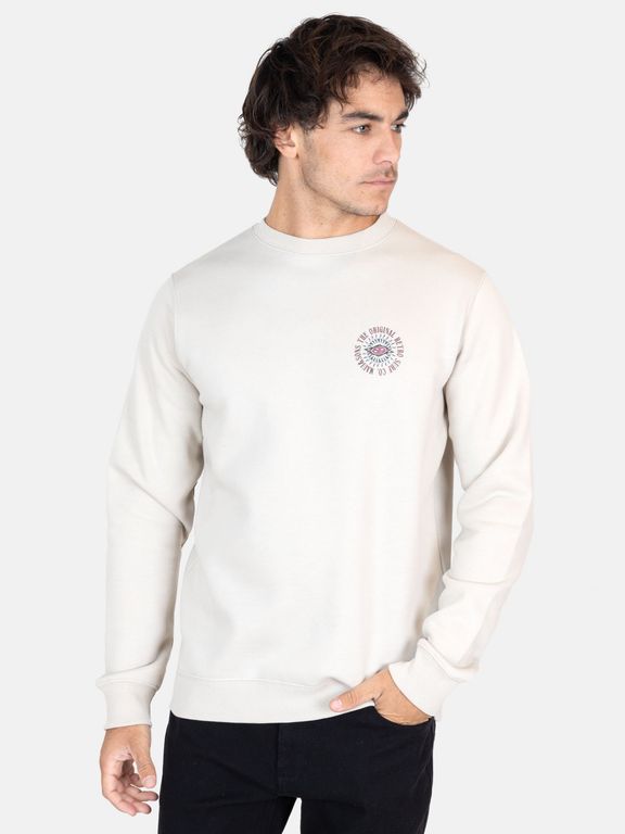 Poleron CR Flamingo Beige Hombre Beige S