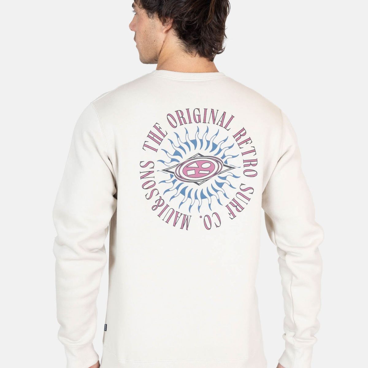 MAUI AND SONS - Poleron CR Grove Beige Hombre Maui And Sons