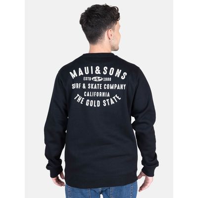 Imagen 2 del producto Poleron CR Hawaiian Negro Hombre