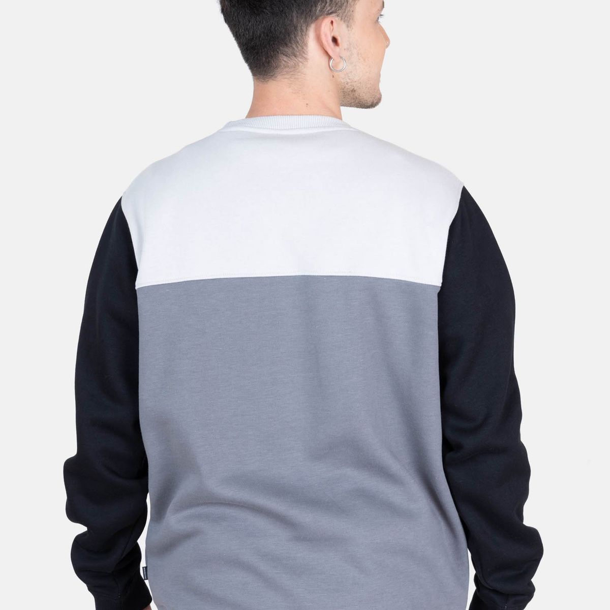 MAUI AND SONS - Poleron CR Neon Gris Hombre Maui And Sons - Gris